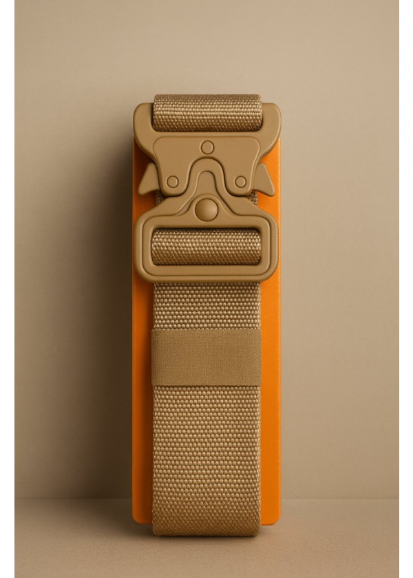 Taktik Kemer Metal Tokalı Bej