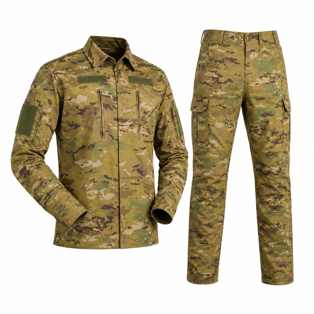 Askeri Üniforma Multicam Kamuflaj